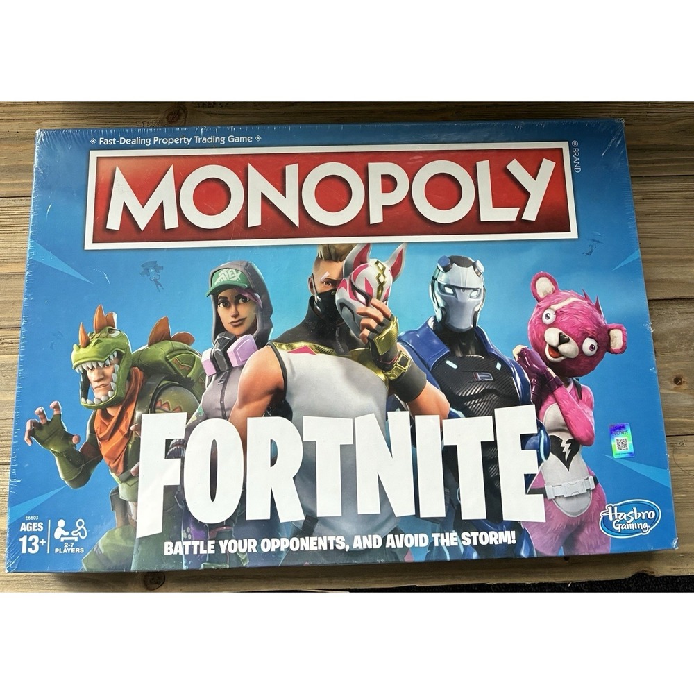 Hasbro Gaming: Monopoly: Fortnite Edition - Board Game New Sealed